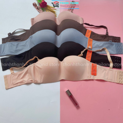 Áo ngực cup ngang Thái Lan BeeNa 2247 vải mềm big size, có gọng, quả cup B, C, chống xệ