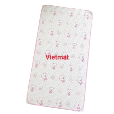 Tấm lót chống thấm cho bé đi học mẫu giáo tiểu học ngủ trưa VIETMAT gọn nhẹ, mềm êm, không nóng, chống thấm tuyệt đối