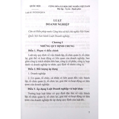 Sách - Luật Doanh Nghiệp - Song Ngữ Việt - Anh - NS Kinh Tế