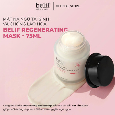 Mặt Nạ Ngủ Tái Sinh Và Chống Lão Hóa Belif Regenerating Mask 75ml