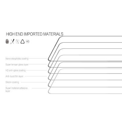 Miếng dán kính cường lực full màn hình 111D cho Oppo Reno 2 hiệu HOTCASE (siêu mỏng chỉ 0.3mm, độ trong tuyệt đối, bo cong bảo vệ viền, độ cứng 9H) - hàng nhập khẩu