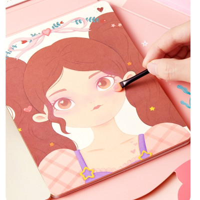 Bộ Đồ Chơi Trang Điểm và Thiết Kế Thời Trang Công Chúa 3in1 – Mideer Dress Up Game Set – Princess Makeup Kit