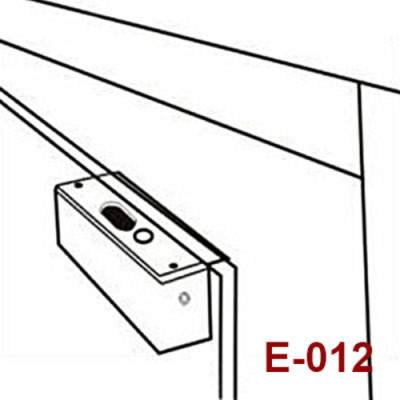 Bát kẹp kính khóa chốt điện E-012