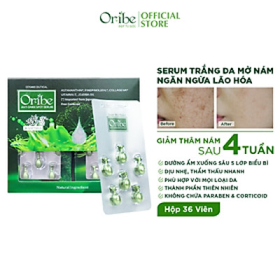 Serum dưỡng trắng da Oribe 36 viên bổ sung collagen dưỡng ẩm mờ nám chống lão hóa