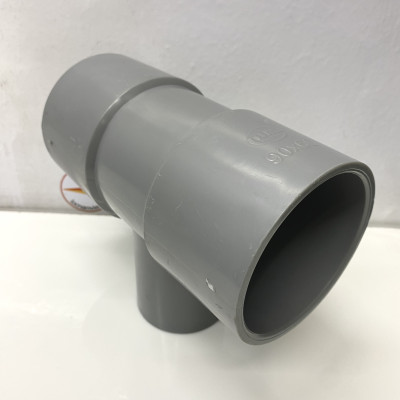 Tê giảm 90 x 60 dày nhựa PVC Bình Minh _ T90x60D