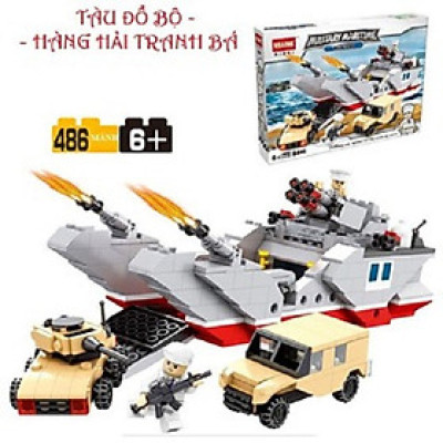 Bộ Lắp ráp mô hình tàu tấn công đổ bộ 6448