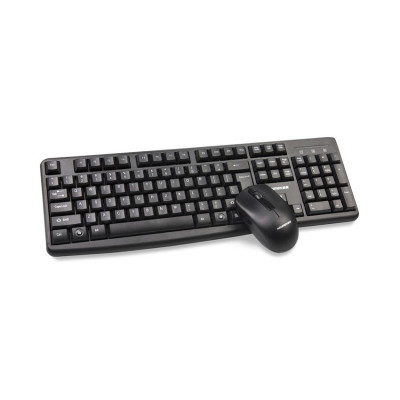 Bộ bàn phím chuột không dây Newmen K106 (USB/Đen) - Hàng Chính Hãng