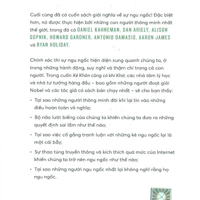 Kẻ Khôn Cũng Có Khi Khờ