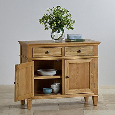 Tủ lưu trữ đa năng Juno Sofa 2 cánh 2 ngăn gỗ sồi 1m