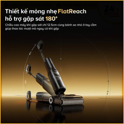 Máy hút bụi lau nhà cầm tay Roborock F25 ACE Combo – Hàng Chính Hãng