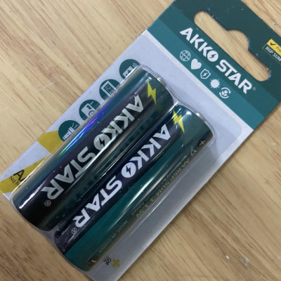 PIN AAA ( VĨ 2 PIN ) 03807 AKKO STAR   - HÀNG CHÍNH HÃNG