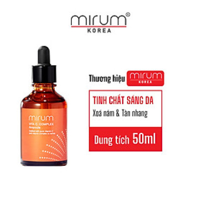 Tinh chất VITAMIN C sáng da, xóa nám và tàn nhang Ampoule Vitamin C Mirum 50ml