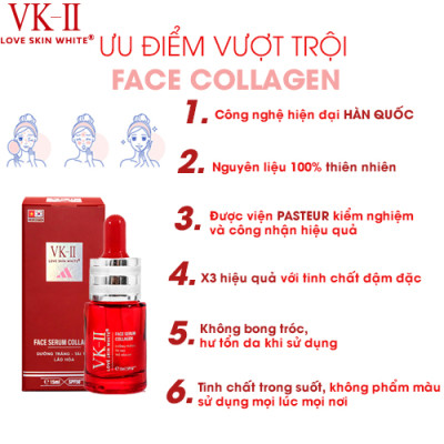 Serum Dưỡng Trắng - Tái Tạo - Trẻ Hóa Da VK II ( 15ml/35ml )
