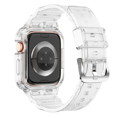 Ốp Case tích hợp dây đeo Gshock Style cho Apple Watch Series 10 Size 42mm / 46mm - Hàng Chính Hãng