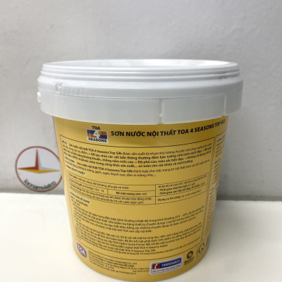 Sơn phào chỉ cho trần nhà Toa 4 Seasons Top Silk  màu C- 7271 _1L