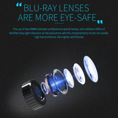 Kính Thực Tế Ảo 3D VR SHINECON 6 G06EB Android IOS - Dùng Cho Điện Thoại Từ 4.7 - 6.1 inches - Hàng Chính Hãng