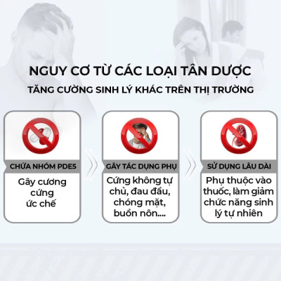 Viên uống phục hồi và tăng cường sức khỏe sinh lý nam giới Powergra (Super Gold Magic) - Vỉ dùng thử 3 viên