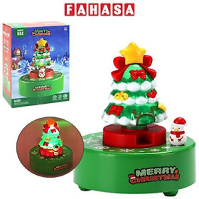 Cây Thông Noel Chuyển Động Có Đèn Và Nhạc - TP-1755