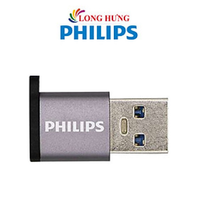 Cổng chuyển đổi Philips USB 3.0 to USB-C Male Female Adapter SWA3070 - Hàng chính hãng