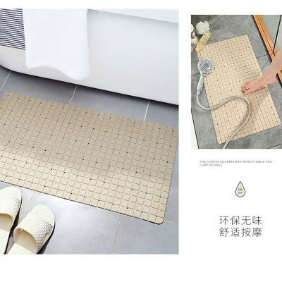 Thảm Lót Chân Nhà Tắm 70cm Cao Su Chống Trơn Trượt - Miếng Lót Sàn Phòng Tắm Ô Vuông Silicon
