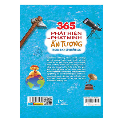 Sách: 365 Phát Hiện Và Phát Minh Ấn Tượng Trong Lịch Sử Nhân Loại