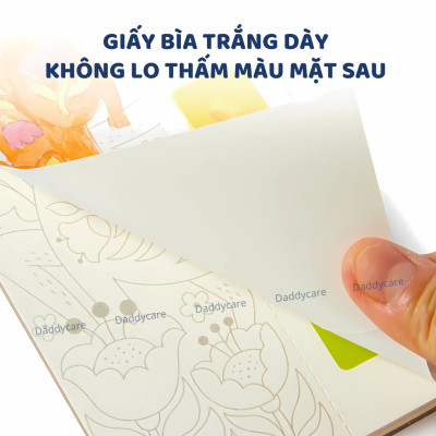 Tranh Tô Màu Nghệ Thuật Cho Bé Mideer Watercolour Painting, Đồ Chơi Thủ Công cho bé 3,4,5,6,7 tuổi