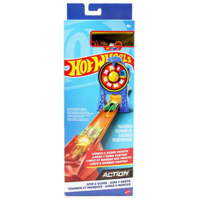 Đồ Chơi Bệ Phóng Vòng Xoay May Mắn Hot Wheels HDR81/FWM85