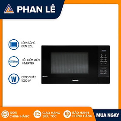 Lò Vi Sóng Inverter Có Nướng Panasonic NN-GT65JBYUE (31 Lít) - Hàng Chính Hãng
