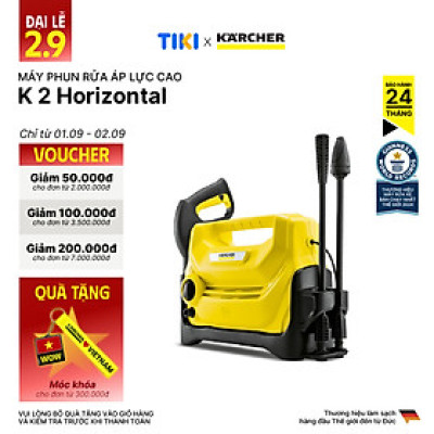 Máy Phun Rửa Áp Lực Cao Karcher K2 Horizontal