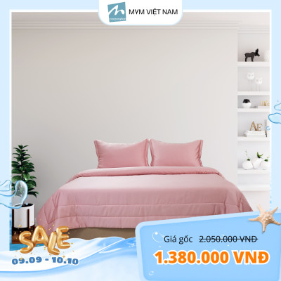 Chăn Chần Gòn Lụa Tencel Cao Cấp Size Từ 1m8x2m Đến 2mx2m2 MYM Màu Trơn Bốn Mùa Thoáng Mát
