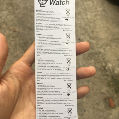 Pin Đồng hồ đeo tay Maxell SR721W 1.55V 362