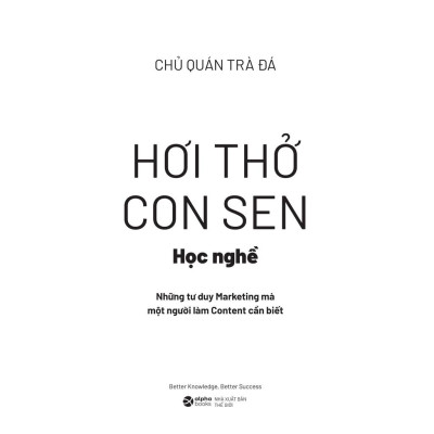 Sách Hơi thở con Sen: Học nghề - Làm nghề - Alphabooks - BẢN QUYỀN
