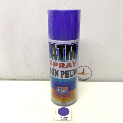 Sơn xịt màu tím ATM A240