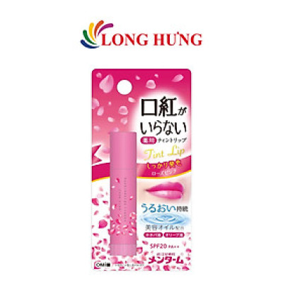 Son dưỡng môi có màu Omi Menturm Kuchibeniga Iranai SPF20 PA++ (3.5g) - Hàng chính hãng