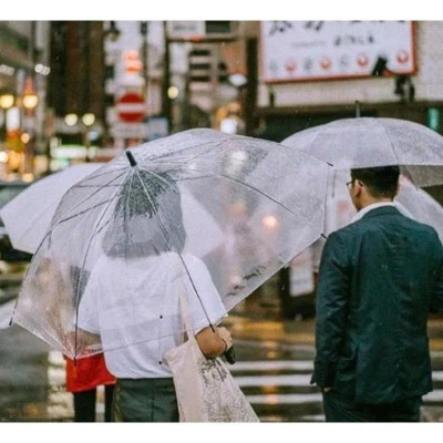 Ô  Dù Trong Suốt Che Mưa Thời Trang Chụp Ảnh Sống Ảo, Dù Chắc Chắn Độ Bền Cao