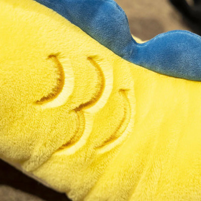 Thú nhồi bông con rồng vô tri có râu - Size từ 70cm đến 115cm - Quà tặng gấu bông con rồng nằm cong cong êm mịn.