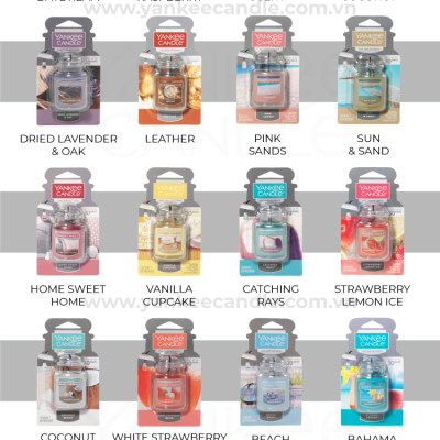 Sáp thơm xe Yankee Candle - Clean Cotton