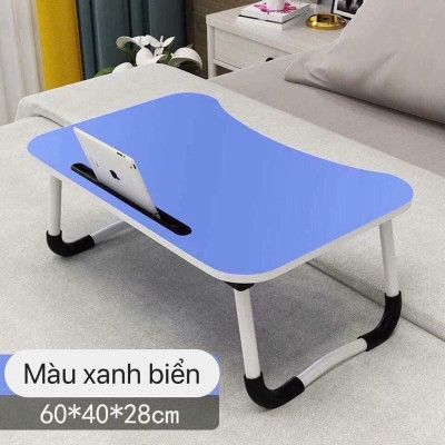 Bàn Học Gấp Gọn Thông Minh Có Khe Để Ipad, Điện Thoại Tiện Dụng Cho Bé (Giao Màu Ngẫu Nhiên)