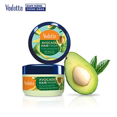 Mặt Nạ Ủ Tóc Vedette Tinh Chất Bơ 145ml