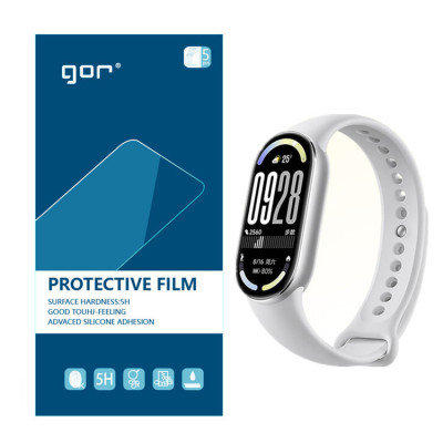 Miếng dán TPU bảo vệ màn hình GOR cho Xiaomi Smart Band 10 (Hộp 5 Miếng) - Hàng Chính Hãng