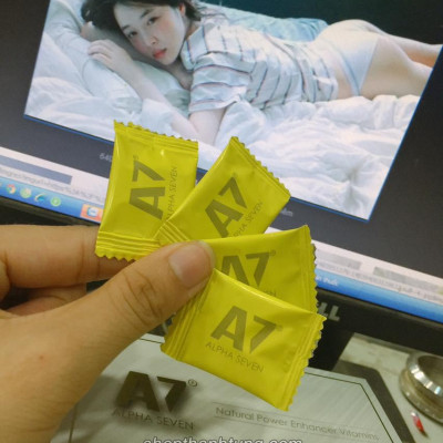 15 viên kẹo A7 Alpha Seven tăng thời gian cho nam