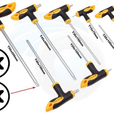 BỘ LỤC GIÁC CHỮ 8 CÂY TOLSEN 20061 - HÀNG CHÍNH HÃNG