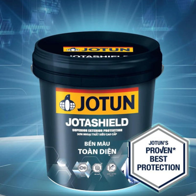 Sơn tường cao cấp JOTUN JOTASHILED BỀN MÀU TOÀN DIỆN 1L, chống bám bẩn (Sơn ngoại thất)