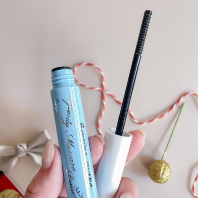 Set Mascara Chuốt Cong Và Dài Mi Mascara Tẩy Trang Mi Kissme Heroine Make (Set 2 cây)