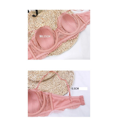 Áo Lót Ren Quả Ngang Đệm Mỏng Chống Tụt Tháo Được Dây Mặc Như Áo Lót Quây hàng cao cấp (AL24)