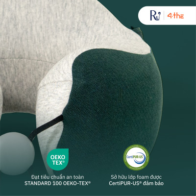 Gối Du Lịch DiDi Nhỏ Gọn và Cao Cấp - Chất Liệu Mút Hoạt Tính - 3 Màu Sắc Đa Dạng