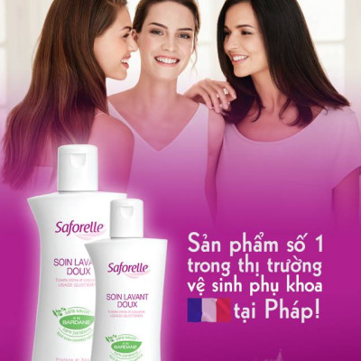 Dung dịch vệ sinh Saforelle Gentle Cleansing Care (100ml)