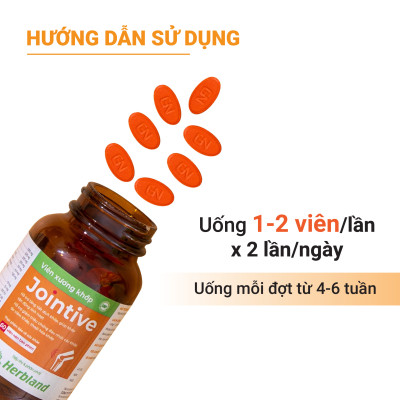 Viên xương khớp JOINTIVE cải thiện và bảo vệ sức khỏe xương khớp (60 viên)