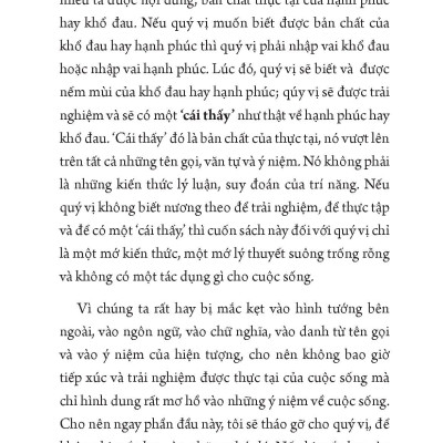 Hạnh phúc ngay trong ta