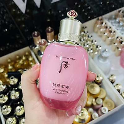 Sữa Dưỡng Cấp Ẩm Whoo Gongjinhyang Soo Vital Hydrating Emulsion 110ml Tách set